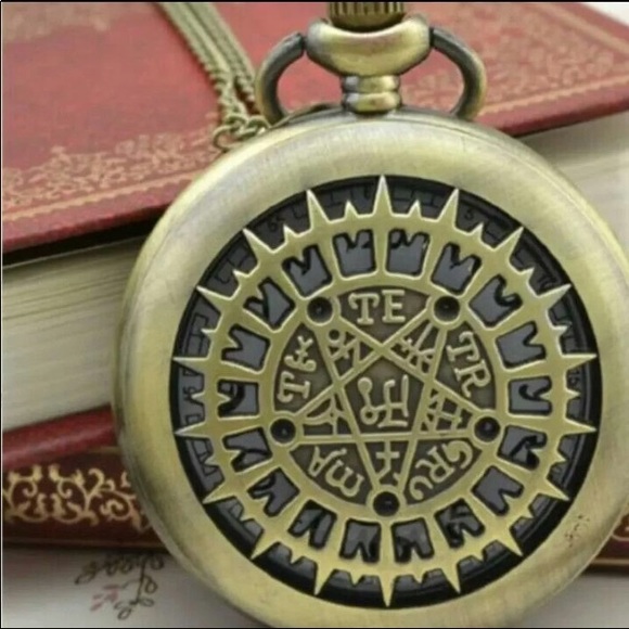 Beautiful pentagram pocket watch - Picture 2 of 4